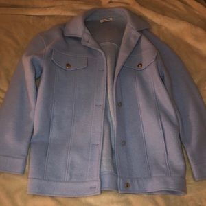 Zara Sky blue Jacket